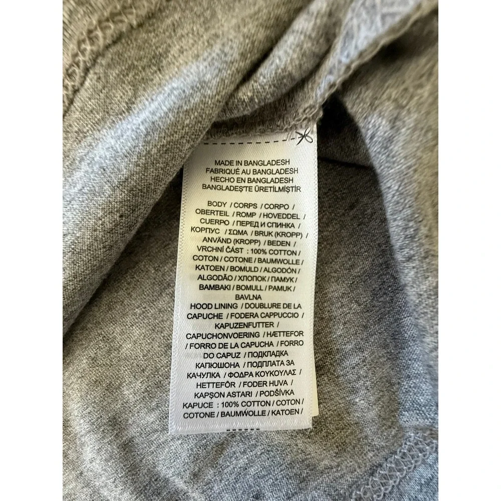 Polo Ralph Lauren Men's Jersey Hooded T-Shirt Gray Long Sleeve Hoodie Top New XL